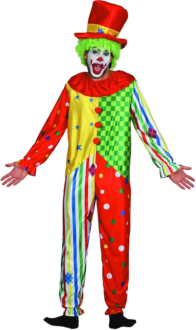 Clown Jumpsuit Adult Costume