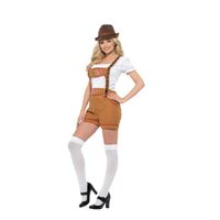 Sexy Bavarian Beer girl Lederhosen