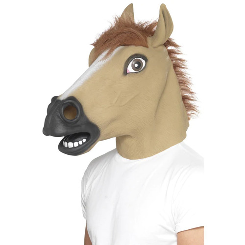 Latex horse mask