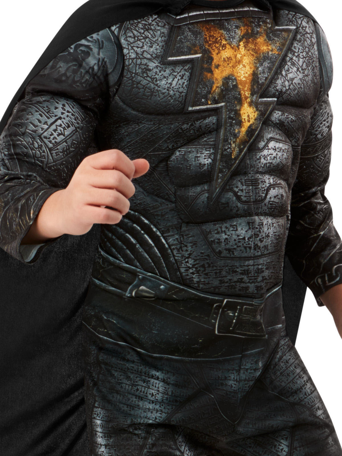 BLACK ADAM COSTUME, CHILD