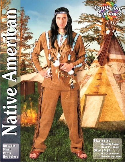 Native American Indian Costume -Adult