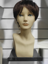 Mens short brown wig