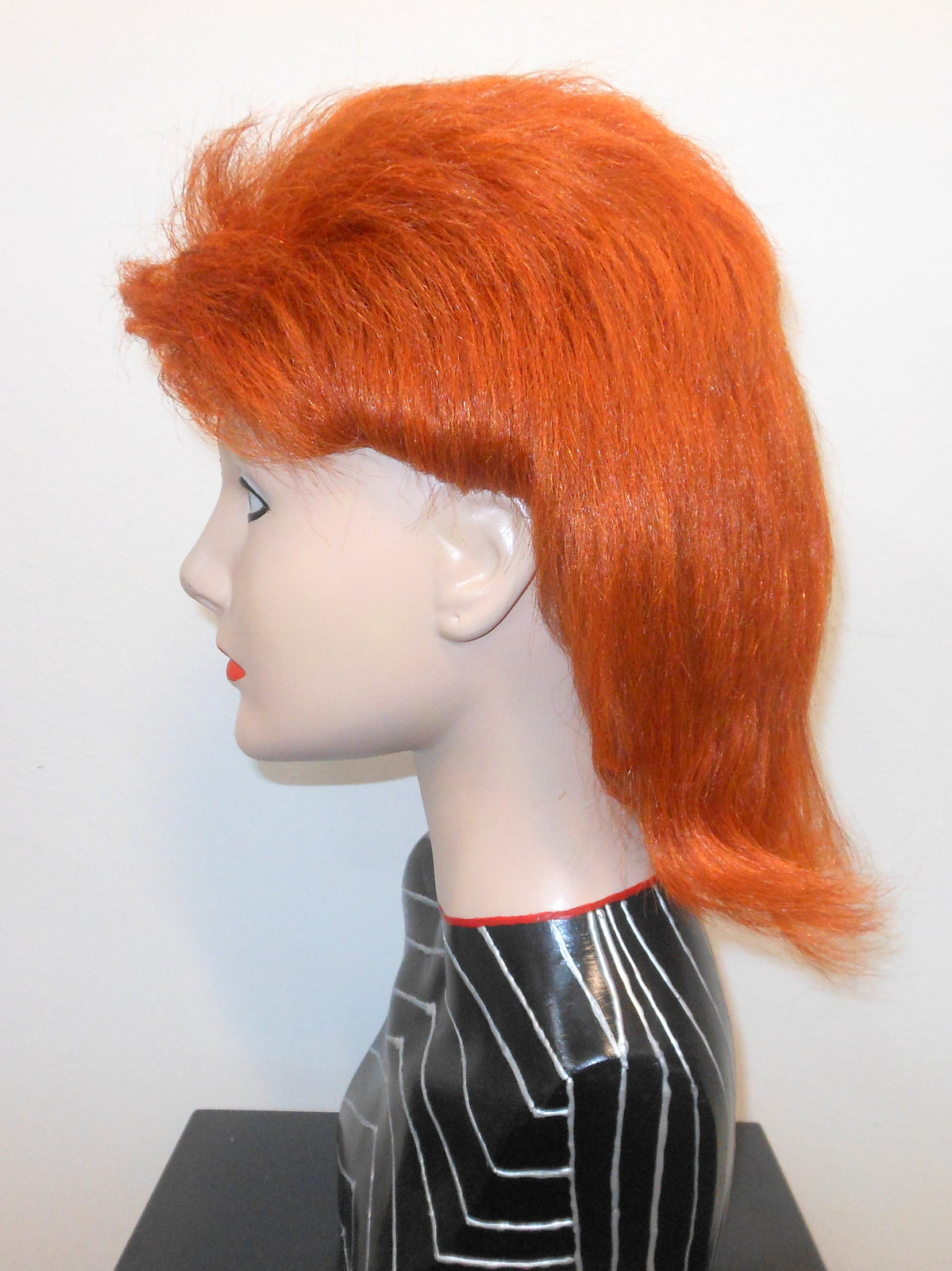 David Bowie Orange Wig