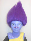 Purple Troll Character Wig