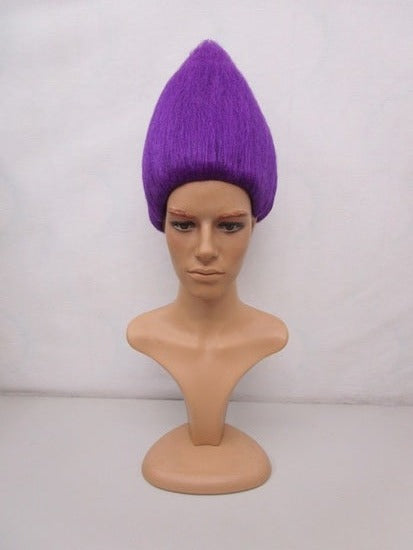 Purple Troll Character Wig