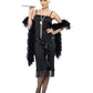 Simple Black flapper dress costume