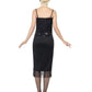 Simple Black flapper dress costume