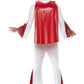 ELVIS PRESLEY LICENCED WHITE / RED JUMPSUIT COSTUME