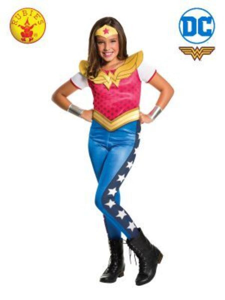 WONDER WOMAN DCSHG CLASSIC COSTUME, CHILD