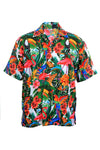 Hawaiian shirts bright flamingo toucan print