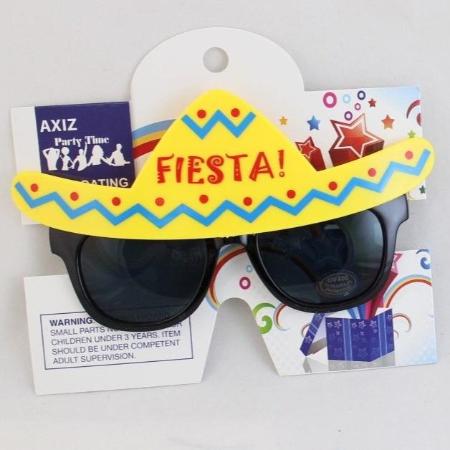 Mexican Fiesta Sombrero Glasses