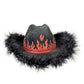 Cowboy flame hat