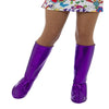 70's Go Go Boot Covers- Purple