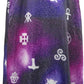 Deluxe reversible galaxy cape