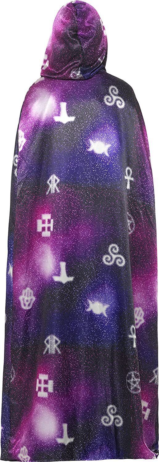 Deluxe reversible galaxy cape