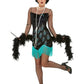 20's Peacock Flapper costume dress