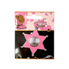 Pink Sheriff Badge