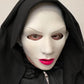 Satan's Sister UV Glow Evil Nun Latex Face Mask