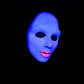 Satan's Sister UV Glow Evil Nun Latex Face Mask