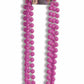 HOT PINK FLAPPER BEADS