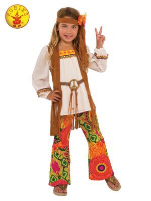 FLOWER CHILD COSTUME, CHILD