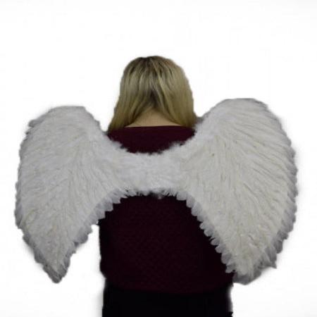 WHITE ANGEL WINGS - FEATHER