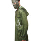 THE RIDDLER COSTUME TOP, ADULT