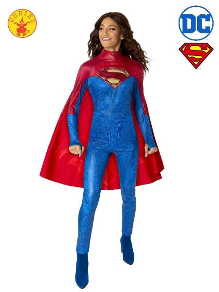 SUPERGIRL DELUXE COSTUME, ADULT