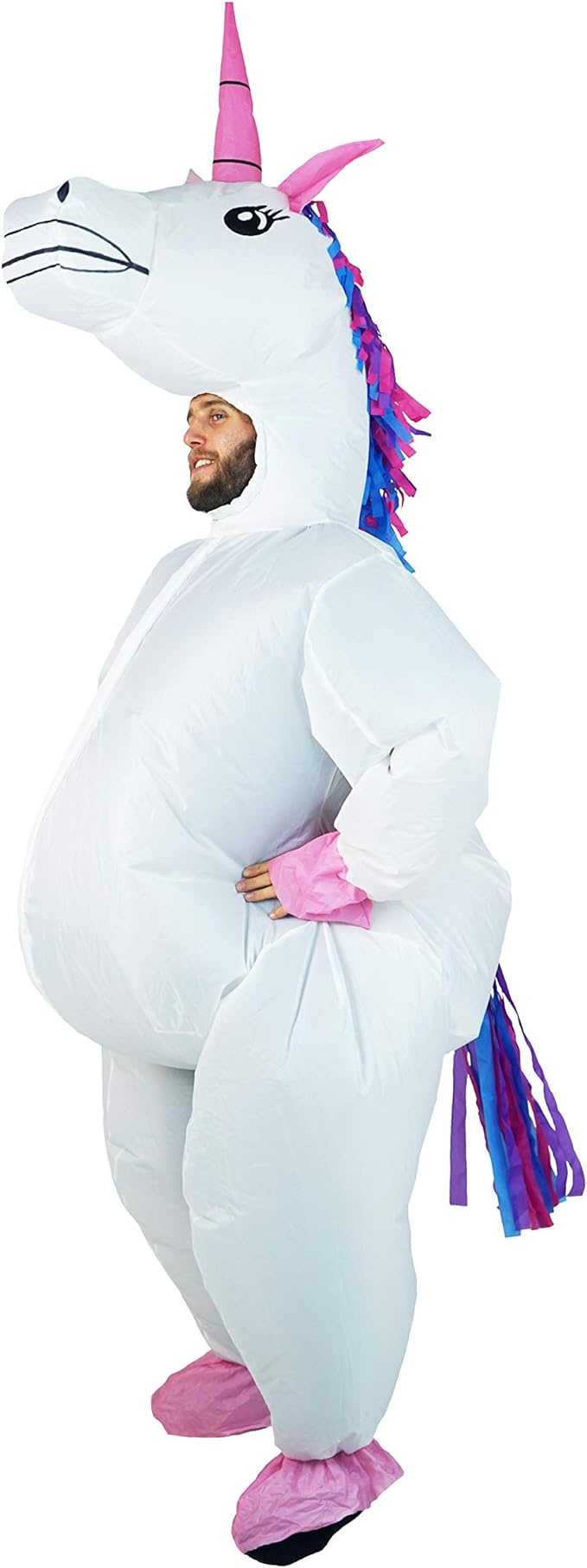 Inflatable unicorn costume