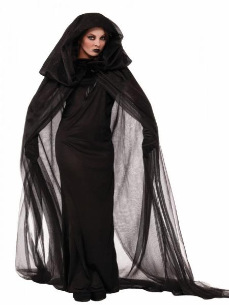 Ghostly Sorceress Womens Cape/Costume