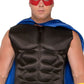 Hero Muscle Chest Adult Costume Various colours