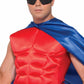 Hero Muscle Chest Adult Costume Various colours