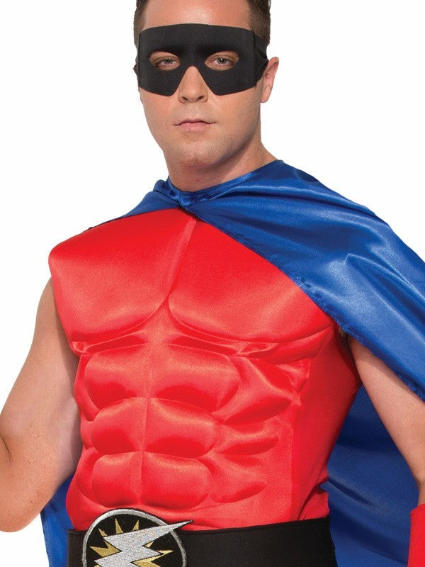 Hero Muscle Chest Adult Costume Various colours