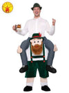 BEER BUDDY PIGGY BACK COSTUME, ADULT