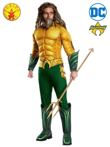 AQUAMAN DELUXE COSTUME, ADULT