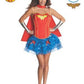 WONDER WOMAN SECRET WISHES COSTUME, ADULT