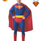 SUPERMAN MUSCLE CHEST COSTUME, ADULT