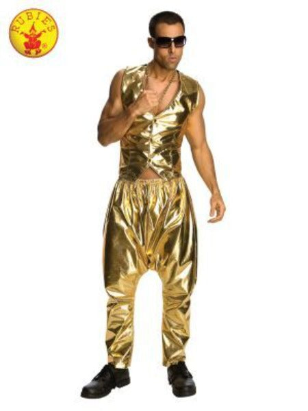 RAPPER GOLD PANTS, ADULT