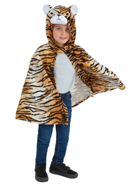 Plush tiger cape