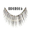 RAINBOW GLITTER BAND DELICATE BLACK PARTY LASH