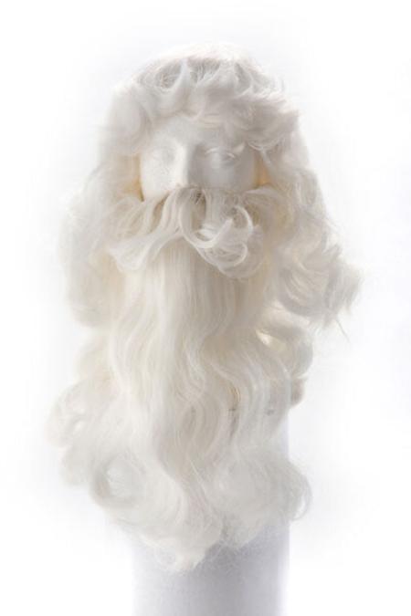 SANTA WIG AND BEARD SET QUALITY