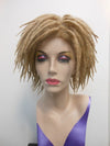 Dredlocks Wig Short Blonde Unisex