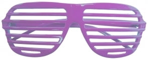 80s Slot Glasses-Neon Pink