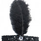 20"s Flapper Sequined Headband Various Colours