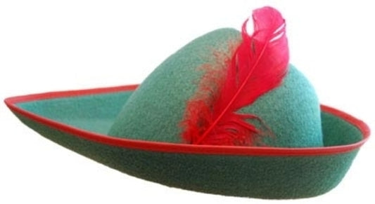 Robin Hood Hat Green Feltex