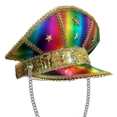 Rainbow Mardi Gras Festival Visor