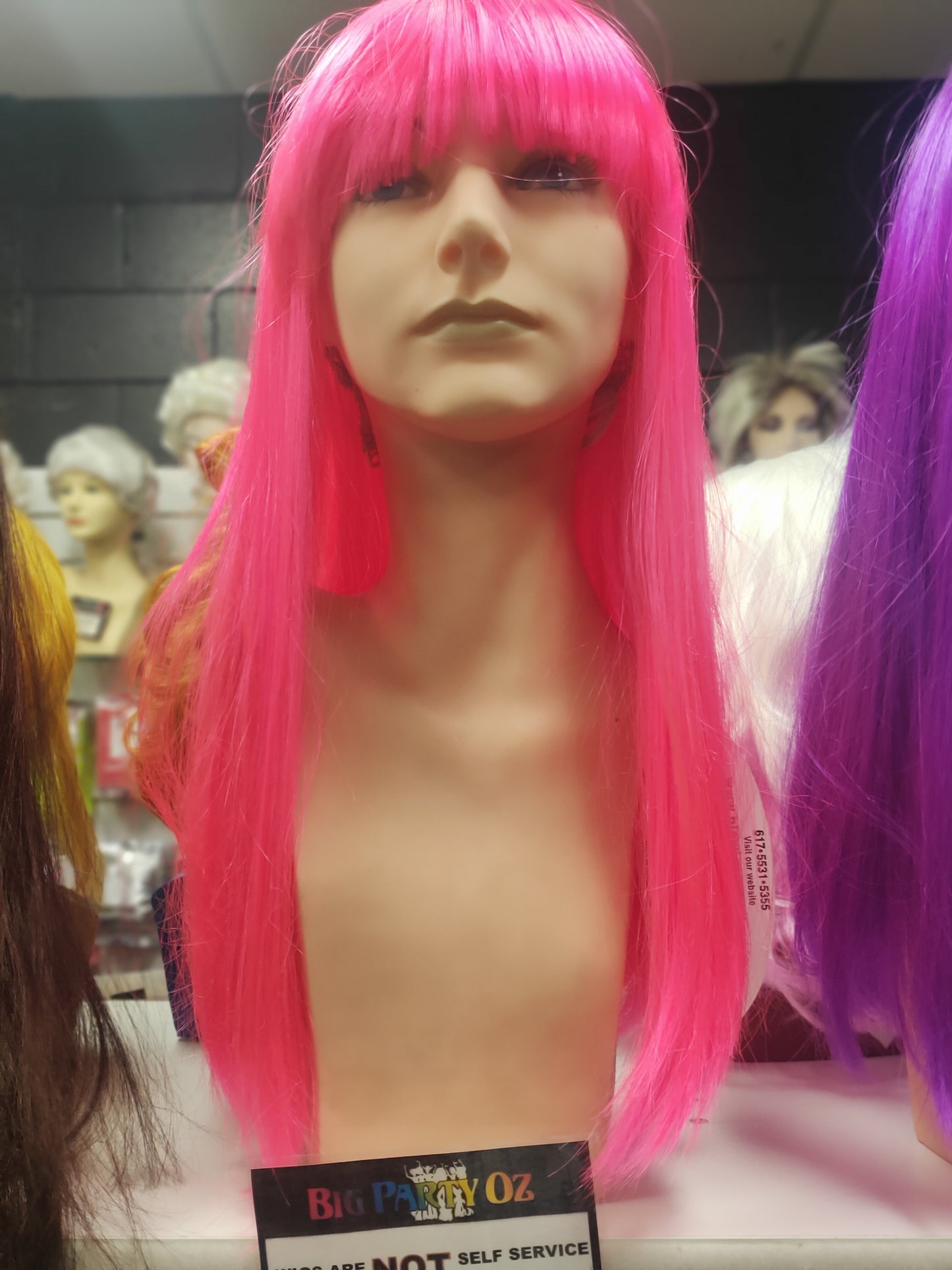 Long Cleo wig various colours