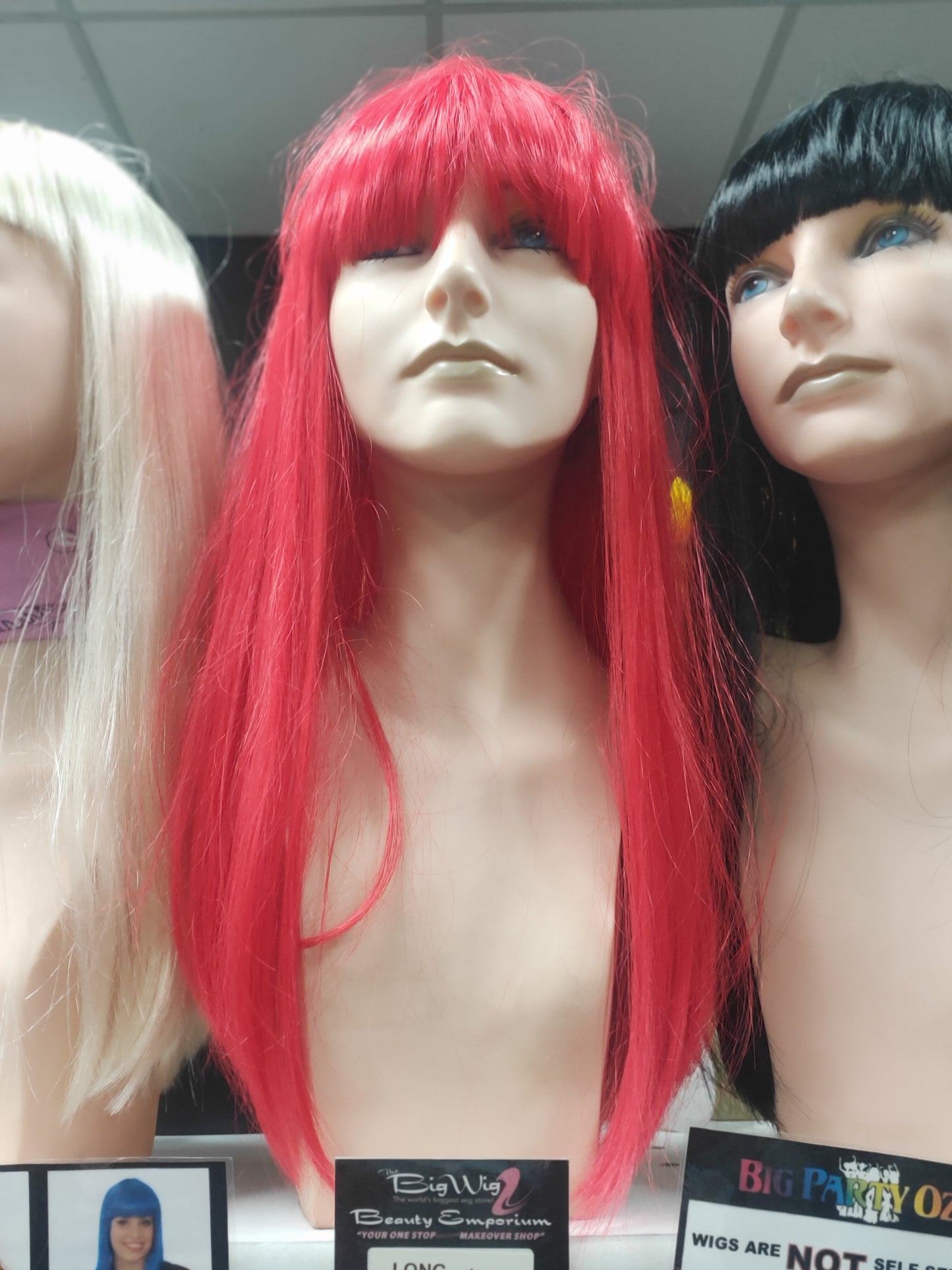 Long Cleo wig various colours