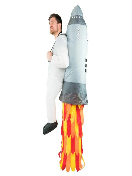 Inflatable lift me up jetpack costume