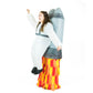 Inflatable lift me up jetpack costume